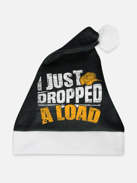 Trucker - Weihnachtsmütze - Schwarz/Weiß - Vorne