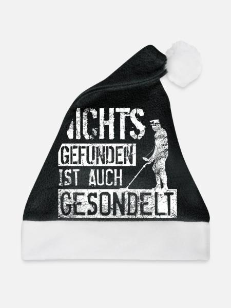 Sondengänger - Weihnachtsmütze - Schwarz/Weiß