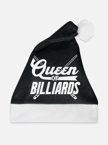 Billard - Weihnachtsmütze - Schwarz/Weiß