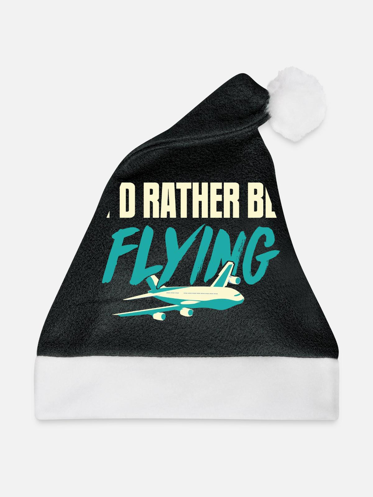 Pilot - Weihnachtsmütze - Schwarz/Weiß - Vorne