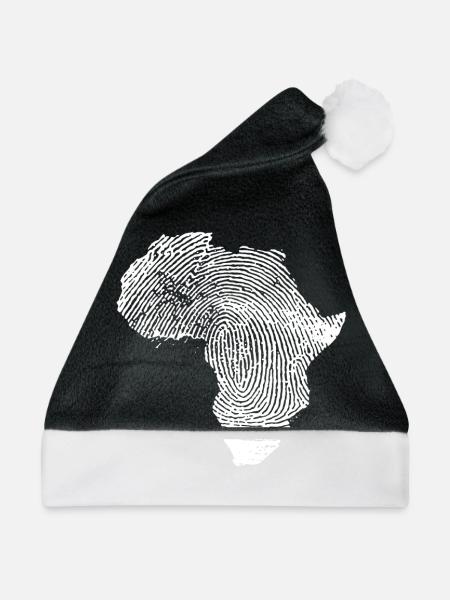 Afrika Afrika Kleidung Afrika Geschenk - Weihnachtsmütze - Schwarz/Weiß - Vorne