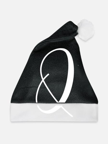 Q - Weihnachtsmütze - Schwarz/Weiß