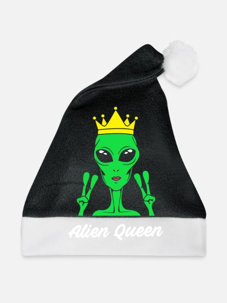 Alien Königin - Weihnachtsmütze - Schwarz/Weiß