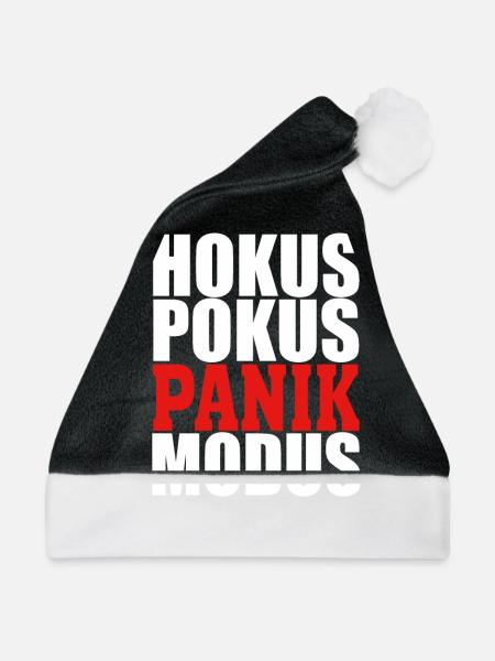 Hokus Pokus Modus - Weihnachtsmütze - Schwarz/Weiß