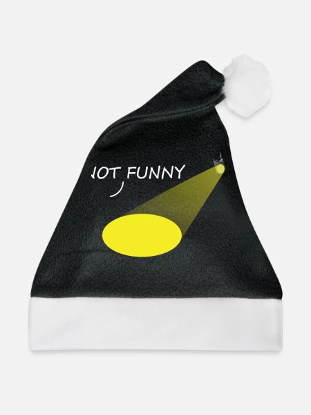 Bühnentechniker - Weihnachtsmütze - Schwarz/Weiß