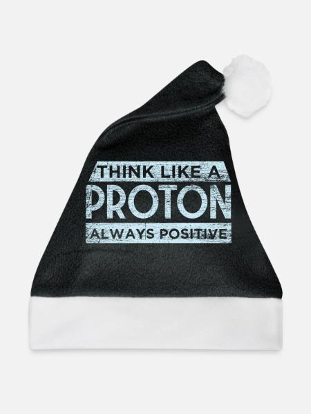 Physik - Weihnachtsmütze - Schwarz/Weiß