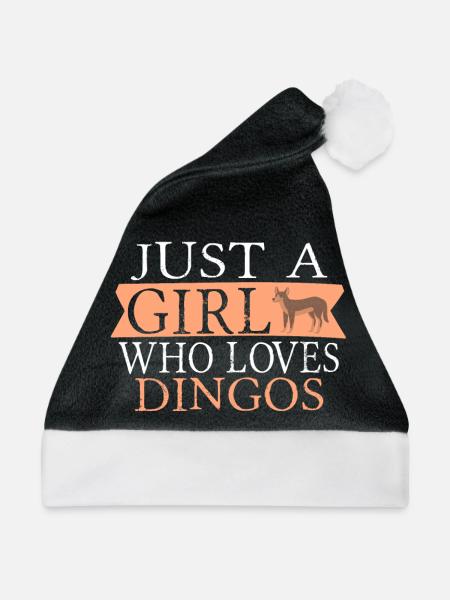 Girl Dingo, Dingo - Weihnachtsmütze - Schwarz/Weiß