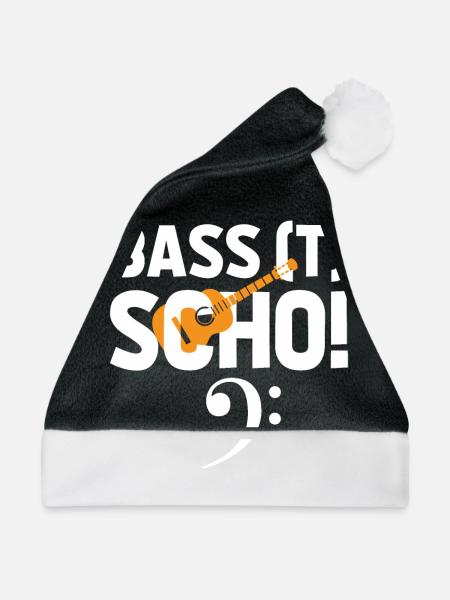 Das wird schon passen Chor - Weihnachtsmütze - Schwarz/Weiß - Vorne