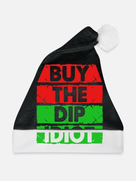 Börse - Weihnachtsmütze - Schwarz/Weiß