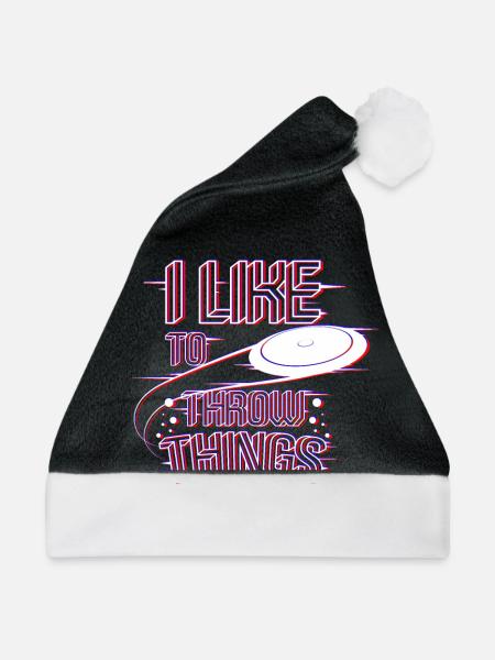 Frisbee throw things - Weihnachtsmütze - Schwarz/Weiß