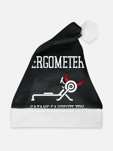 Erg Ergometer And Rowing Exercise Machine Rowing - Weihnachtsmütze - Schwarz/Weiß