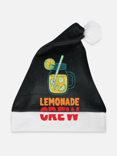Lemonade Crew Juice Stand - Weihnachtsmütze - Schwarz/Weiß