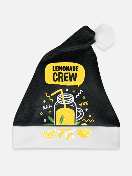 Lemonade Crew Juice Stand - Weihnachtsmütze - Schwarz/Weiß