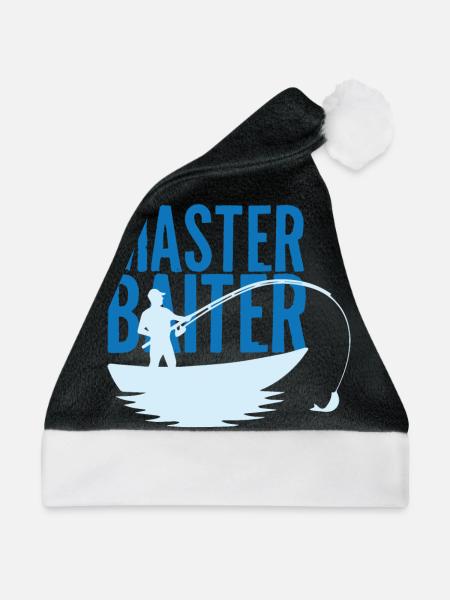 Köder - Weihnachtsmütze - Schwarz/Weiß