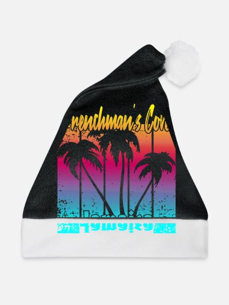 Frenchman's Cove Jamaica - Weihnachtsmütze - Schwarz/Weiß