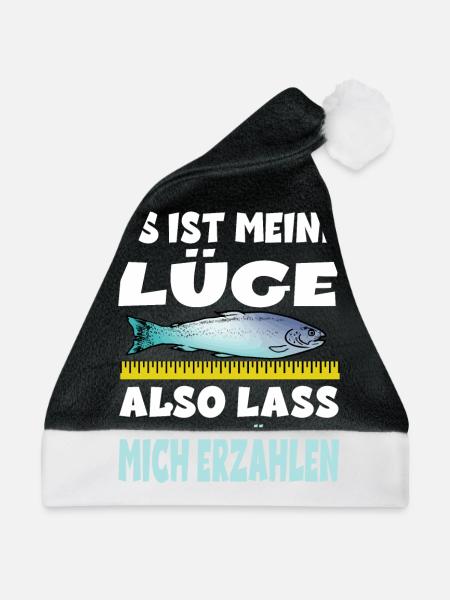 Es Ist Meine Lüge Also Lass Mich Erzählen für - Weihnachtsmütze - Schwarz/Weiß - Vorne