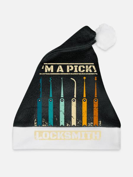 I'm a picky locksmith - Weihnachtsmütze - Schwarz/Weiß