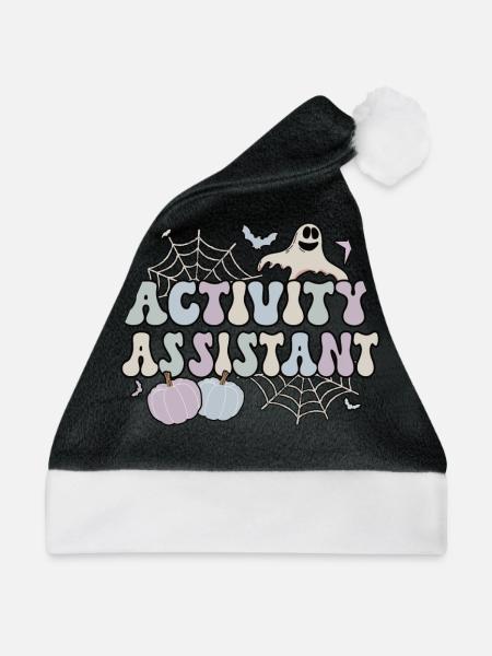 Activity Assistant Activity Professional Halloween - Weihnachtsmütze - Schwarz/Weiß - Vorne