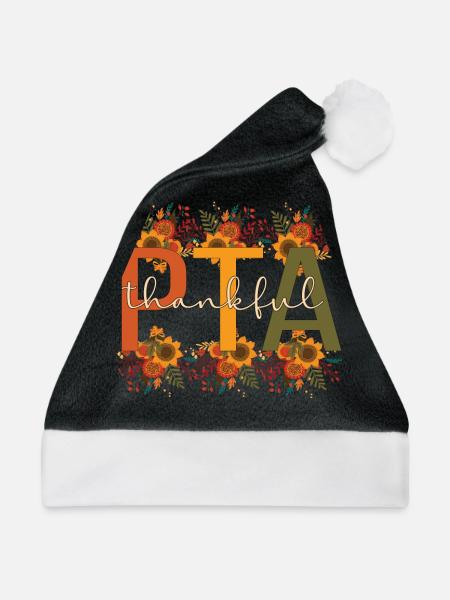 Physical Therapist Assistant Thanksgiving PTA Gift - Weihnachtsmütze - Schwarz/Weiß - Vorne