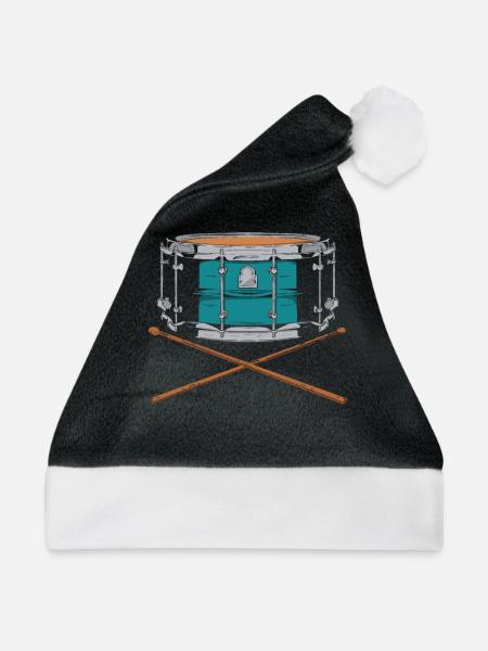 Spielmannszug Drums - Weihnachtsmütze - Schwarz/Weiß - Vorne