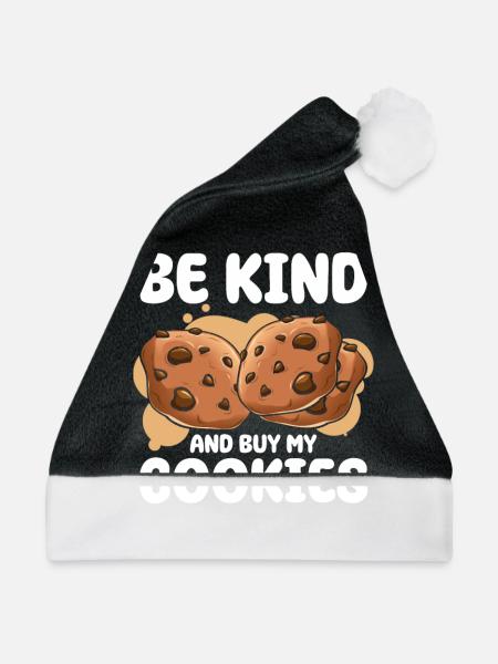 Cookie-scout Und Scout Life - Weihnachtsmütze - Schwarz/Weiß - Vorne