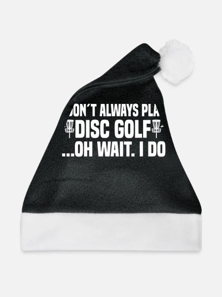 Disc Golf Frisbeegolf - Weihnachtsmütze - Schwarz/Weiß