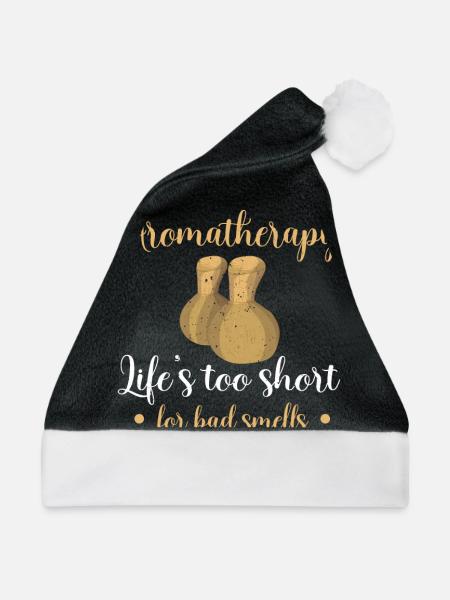 Aromatherapie Gidtschenk - Weihnachtsmütze - Schwarz/Weiß