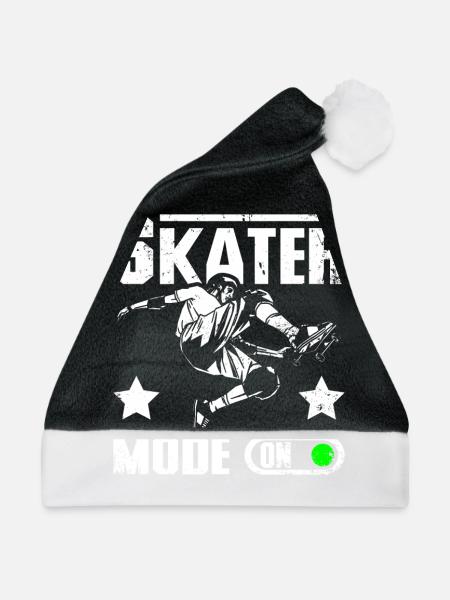 Skater mode on - Weihnachtsmütze - Schwarz/Weiß