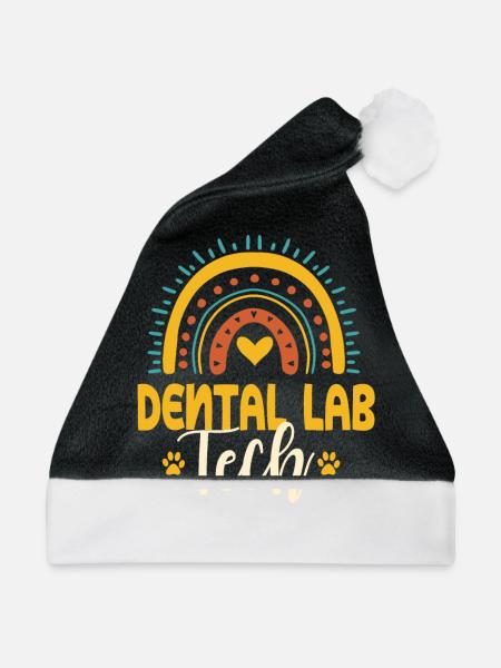 Dentallabortechnik - Weihnachtsmütze - Schwarz/Weiß