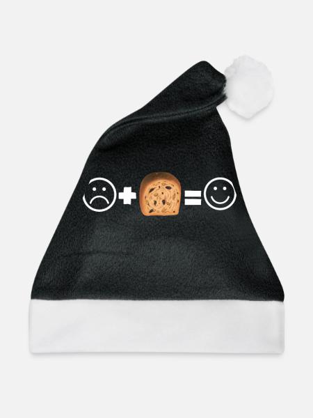 Baking Raisin Bread - Weihnachtsmütze - Schwarz/Weiß