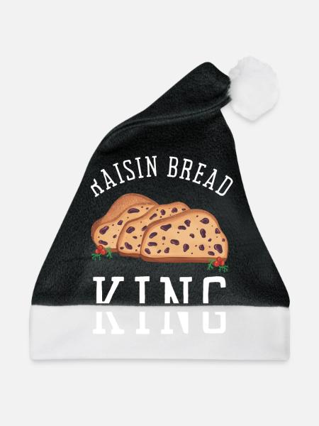 Baking Raisin Bread - Weihnachtsmütze - Schwarz/Weiß