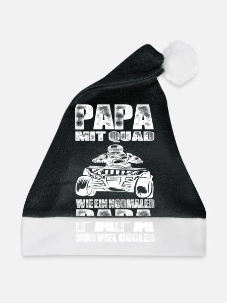 Quad - Weihnachtsmütze - Schwarz/Weiß