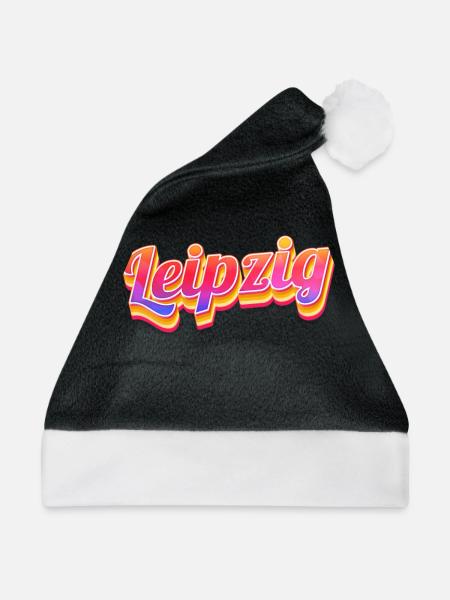 Leipzigerin Leipziger Leipzig - Weihnachtsmütze - Schwarz/Weiß