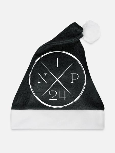 NIP 24 Best Grandparent Ever 2024 Grandchild - Weihnachtsmütze - Schwarz/Weiß - Vorne