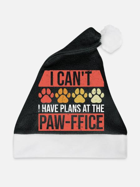 Hunde-hindernis-trainingsdesign Für - Weihnachtsmütze - Schwarz/Weiß - Vorne
