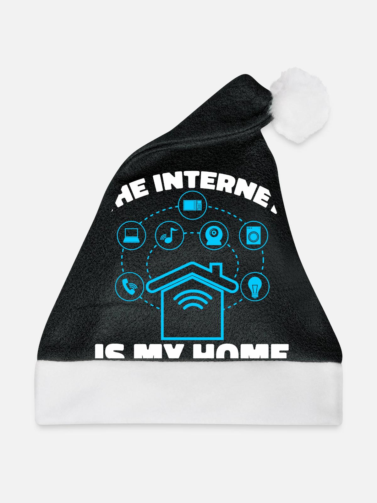 Web Entwickler Webdeveloper Cool - Weihnachtsmütze - Schwarz/Weiß - Vorne