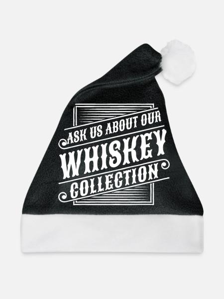 Whisky Whiskey - Weihnachtsmütze - Schwarz/Weiß
