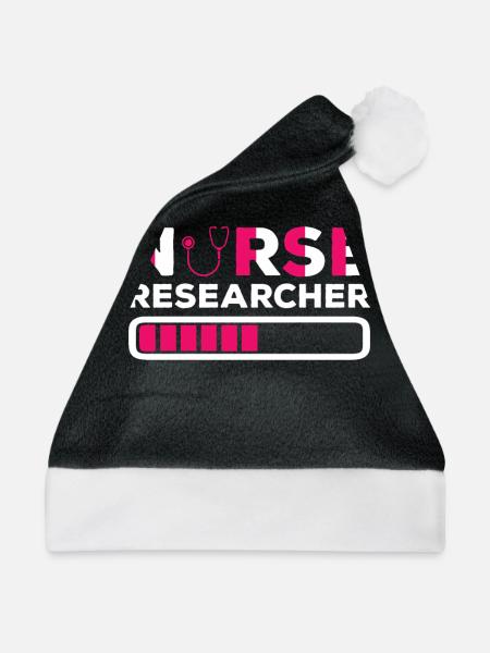 Pflegeforscher In Ausbildung - Weihnachtsmütze - Schwarz/Weiß