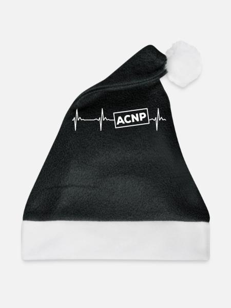 Retro Fährschiff Bekleidung Containerschiff - Weihnachtsmütze - Schwarz/Weiß - Vorne