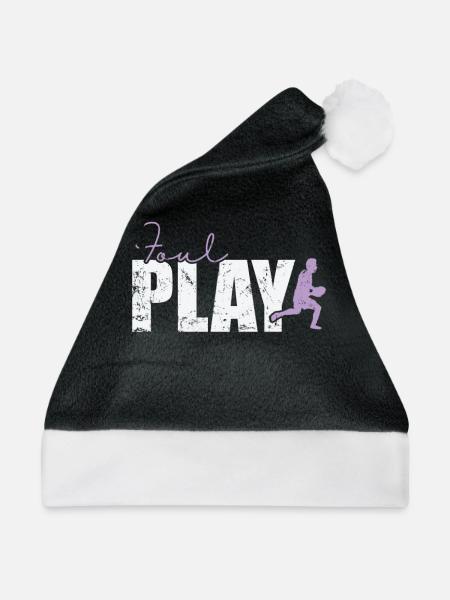Foul Play Rugby - Weihnachtsmütze - Schwarz/Weiß