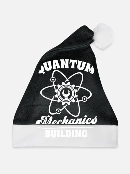 Physik Phyiker Quantenphysik - Weihnachtsmütze - Schwarz/Weiß