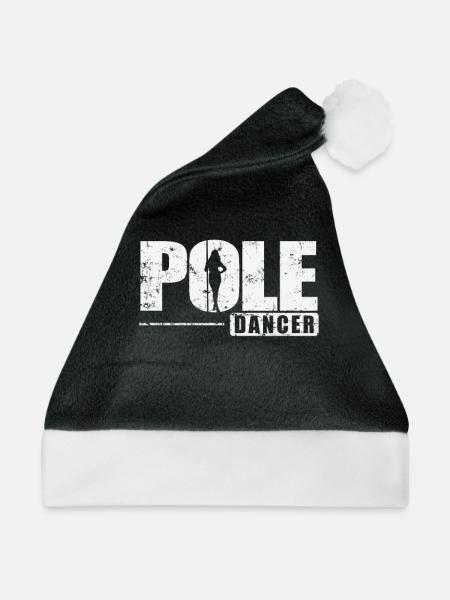Pole Dancer Stange Tanzen - Weihnachtsmütze - Schwarz/Weiß