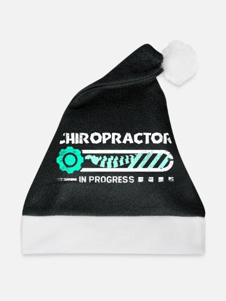 Chiropractor in progress - Weihnachtsmütze - Schwarz/Weiß