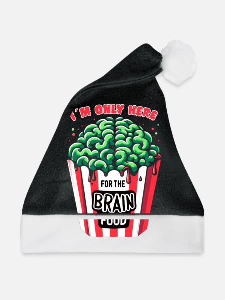Horrorfilm-fan Zombie-horror Klassischer - Weihnachtsmütze - Schwarz/Weiß - Vorne
