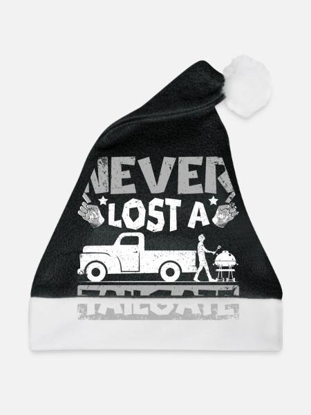 Never lost a tailgate - Weihnachtsmütze - Schwarz/Weiß