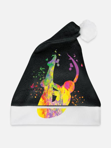 Synchronisierter Wassertaucher High Diver - Weihnachtsmütze - Schwarz/Weiß