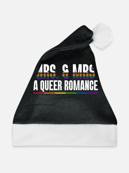 Gay Pride 2026 Hochzeit Homo-Ehe - Weihnachtsmütze - Schwarz/Weiß