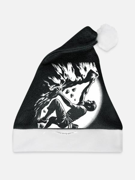 Klettern Outdoor-abenteuer Bouldern - Weihnachtsmütze - Schwarz/Weiß