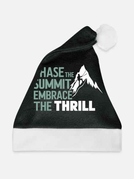 Klettern Outdoor-abenteuer Bouldern - Weihnachtsmütze - Schwarz/Weiß