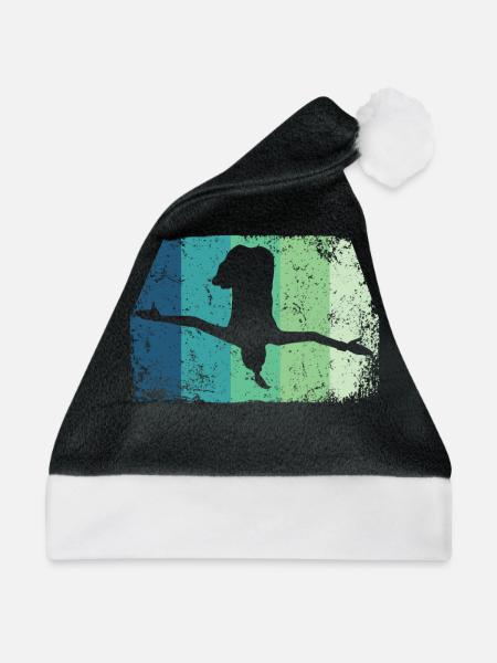 Synchronisierter Wassertaucher High Diver - Weihnachtsmütze - Schwarz/Weiß